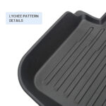 Black TPE Weather Lower Trunk Mat for Tesla 20-24 Model Y - Image 3