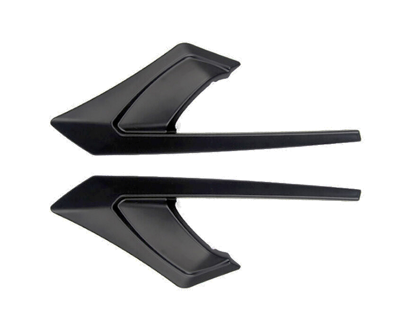 C33549 Matte Black Side Camera Aero Trim Covers Shades for Tesla 20-23.6 Model Y - Image 1