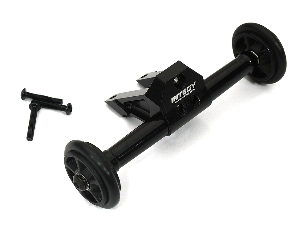 C33572BLACK Billet Machined Wheelie Bar for Arrma 1/10 Outcast 4X4 4S V2 BLX ARA320682 - Image 1