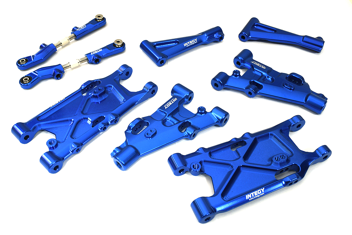C33581BLUE CNC Suspension Conversion Kit for Arrma 1/7 Limitless All-Road, require ARAC8070 - Image 1