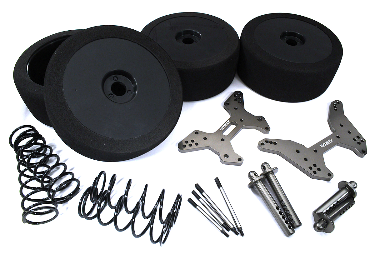 C33586GREY On-Road Suspension Conversion Kit for Arrma 1/8 Kraton 6S BLX V5 - Image 1