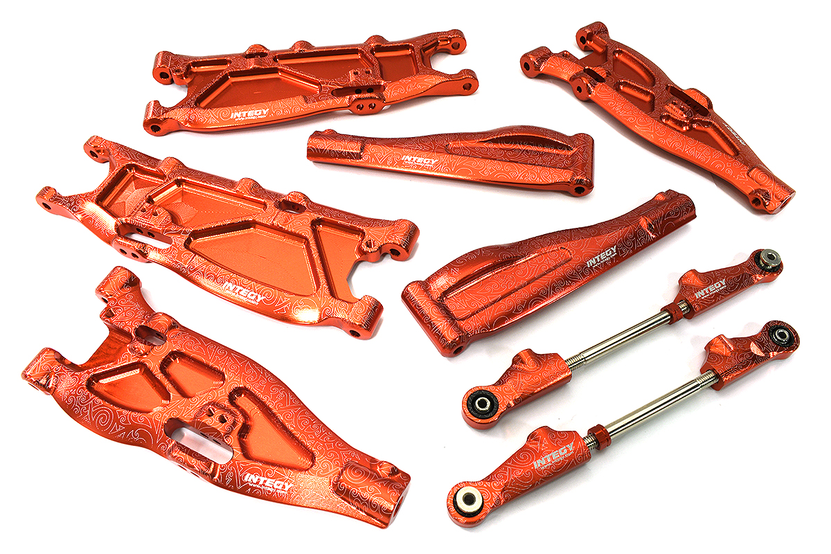 C33595XSR Machined Suspension Conversion Kit for Arrma 1/8 Kraton 6S BLX Require ARAC8070 - Image 1