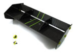Carbon Fiber Rear Aero Wing Kit for Arrma 1/8 Kraton 6S BLX AR480002