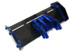 Carbon Fiber Rear Aero Wing Kit for Arrma 1/10 Kraton 4X4 4S V2 BLX ARA480044 - Image 2