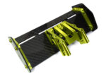 Carbon Fiber Rear Aero Wing Kit for Arrma 1/10 Kraton 4X4 4S V2 BLX ARA480044 - Image 2