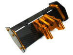 Carbon Fiber Rear Aero Wing Kit for Arrma 1/10 Kraton 4X4 4S V2 BLX ARA480044 - Image 2