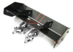 Carbon Fiber Rear Aero Wing Kit for Arrma 1/10 Kraton 4X4 4S V2 BLX ARA480044