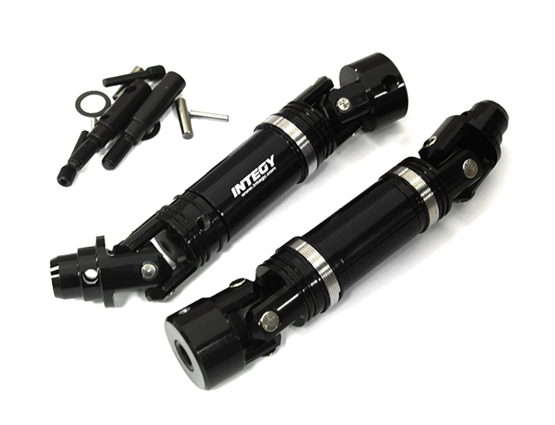 C33621BLACK VXHD Machined 6mm Rear Drive Shafts for C33601 C33619 Rear Hub Carriers 9052 - Image 1