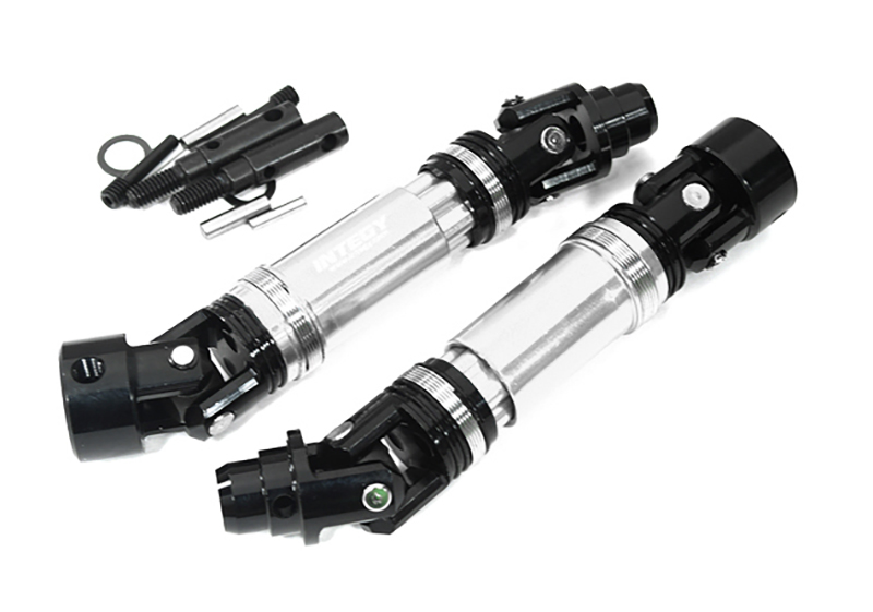 C33621SILVER VXHD Machined 6mm Rear Drive Shafts for C33601 C33619 Rear Hub Carriers 9052 - Image 1