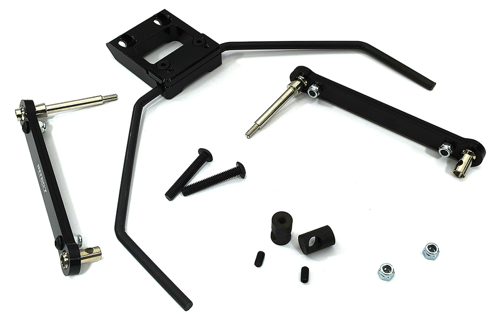 C33639BLACK High Performance Rear Sway Bar Set for Traxxas XRT - Image 1