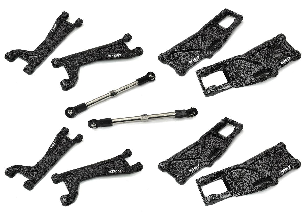 C33654XSB Billet Machined Alloy Suspension Kit for Traxxas 1/10 Maxx V2 w/ WideMaxx - Image 1