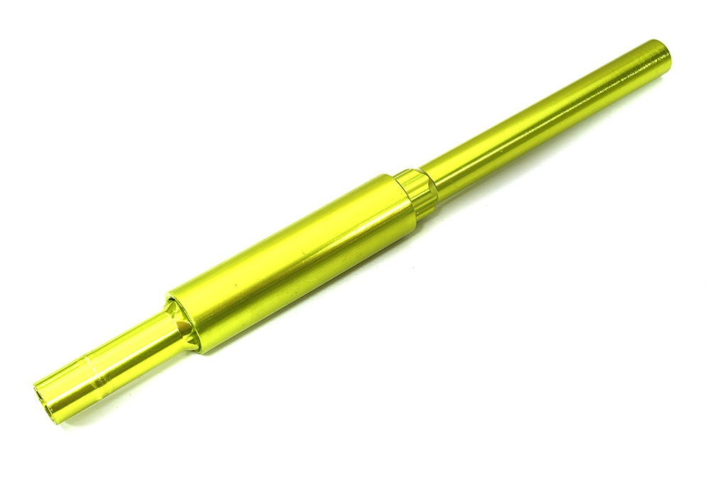 C33665GREEN Billet Machined Center Drive Shaft for Arrma 1/10 Vorteks 4X4 3S BLX - Image 1