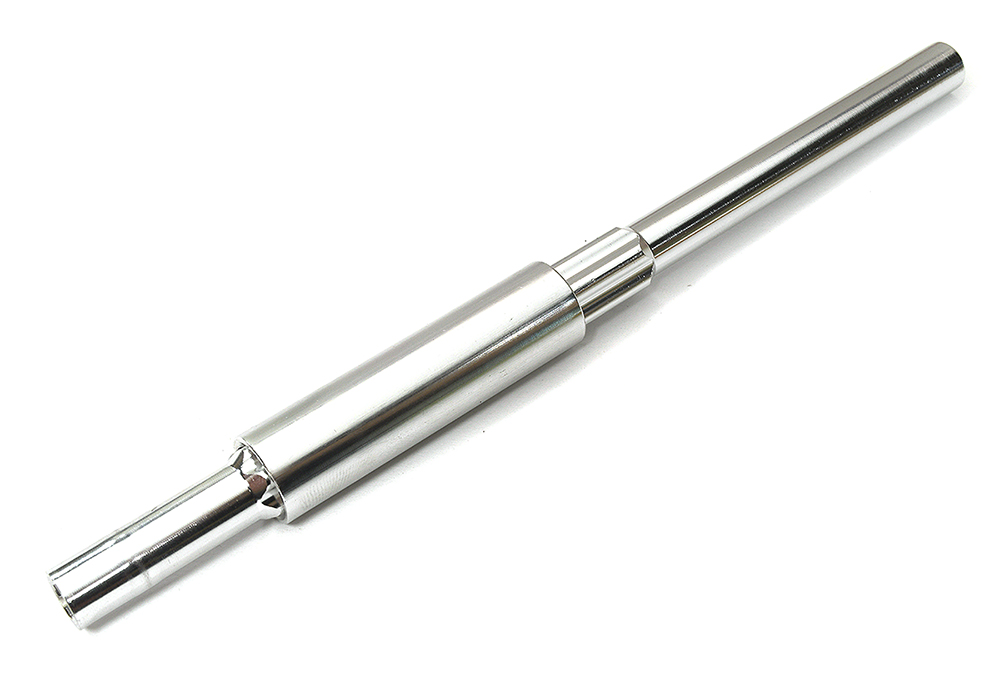 C33665SILVER Billet Machined Center Drive Shaft for Arrma 1/10 Vorteks 4X4 3S BLX - Image 1