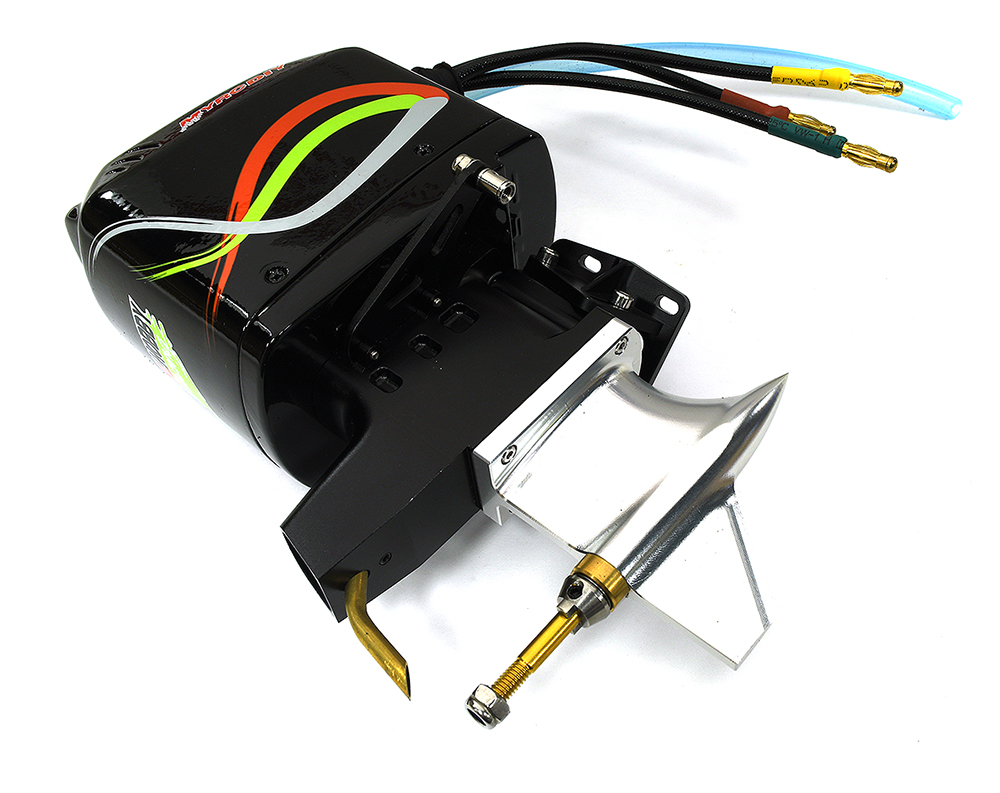 C33734 B54210 TFL Alloy Outboard Drive System Fiberglass Cover w/ 3660/2070kV Motor - Image 1