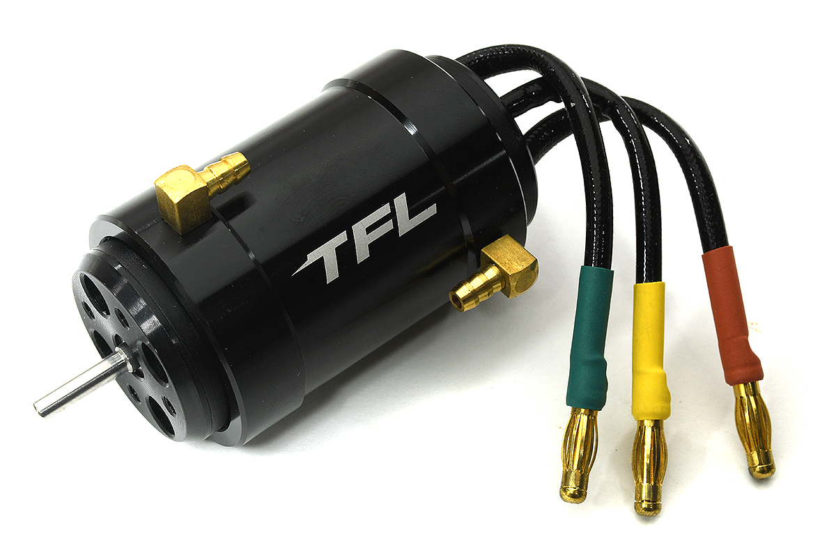 C33774 High-Performance 2200kV Brushless Motor with Water Cooling Jacket in Black - Image 1