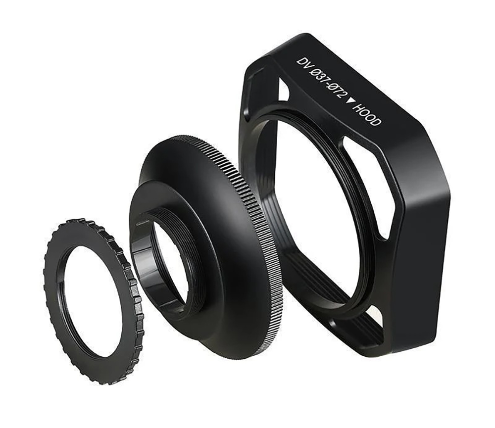 C33807 Ordro LH-1 Camera Lens Hood in Black in Reduces Glare and Protects Lens - Image 1
