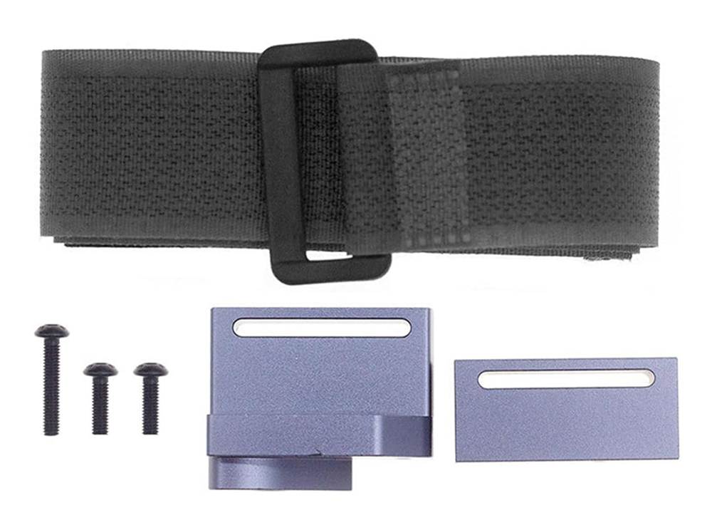 C33859 Alloy Battery Hold-Down with Strap for TRX-4 and TRX-6 RC Crawlers - Image 1