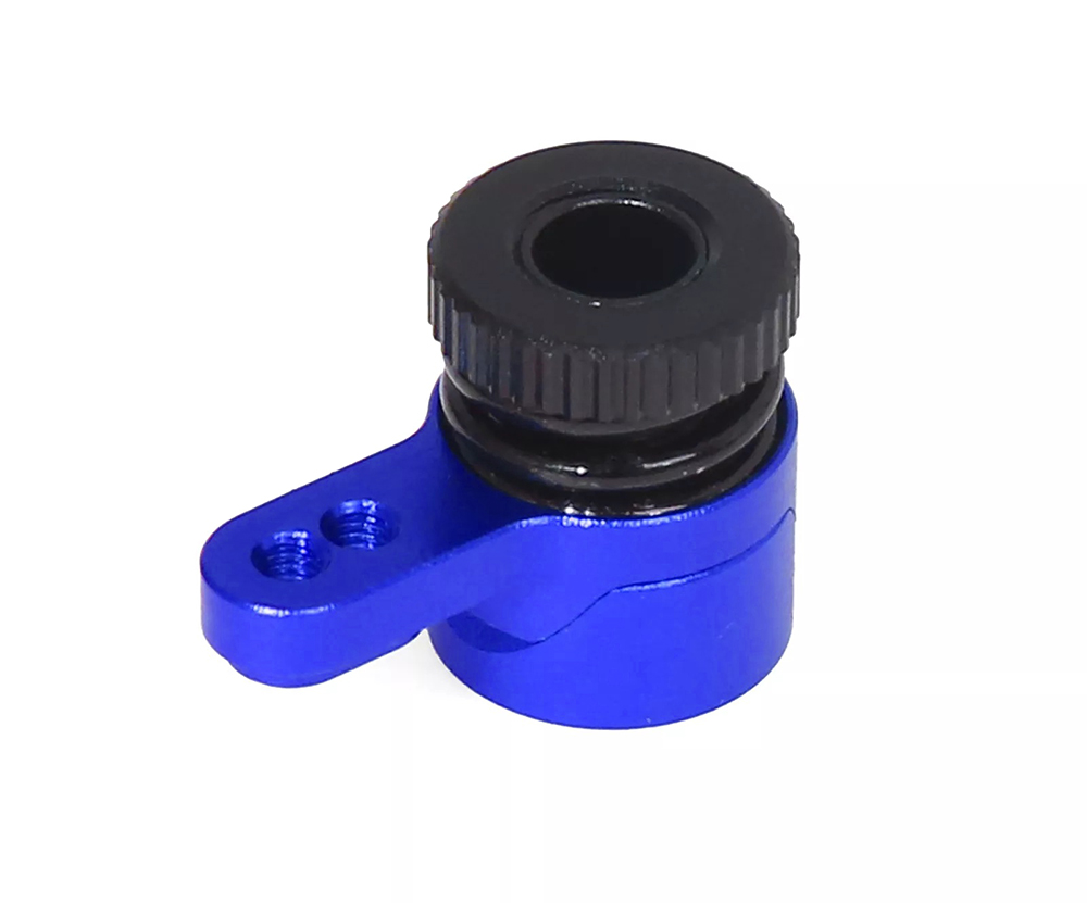 C33861BLUE Blue Alloy 25T Servo Horn with Saver for 1/18 Mini LMT & 1/14 Typhon Grom - Image 1