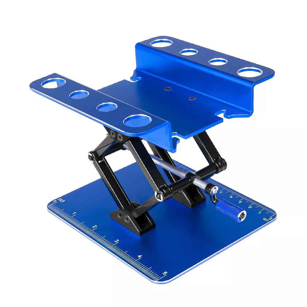C33891 Universal Car Stand Workstation for 1/10 and 1/8 Scale RC Vehicles, Black - Image 1