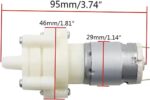 Mini Water Cooling Pump 6-12VDC for RC Boats in Efficient Cooling Solution - Image 2