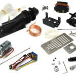 Nylon 40mm Jet Drive Thruster Kit with 795 Brushed Motor and 12V 480A ESC