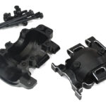 7075 Alloy Rear Upper & Lower Bulkhead for Traxxas Mini Maxx - Black 10729