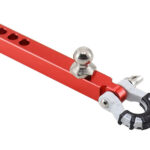 6mm-Size Towing Receiving Hitch w/ Ball Mount for 1/10 Scale Crawler