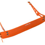 Realistic 1/10 Size Aluminum Rear Wing 175mm Width for Touring & Drift Car