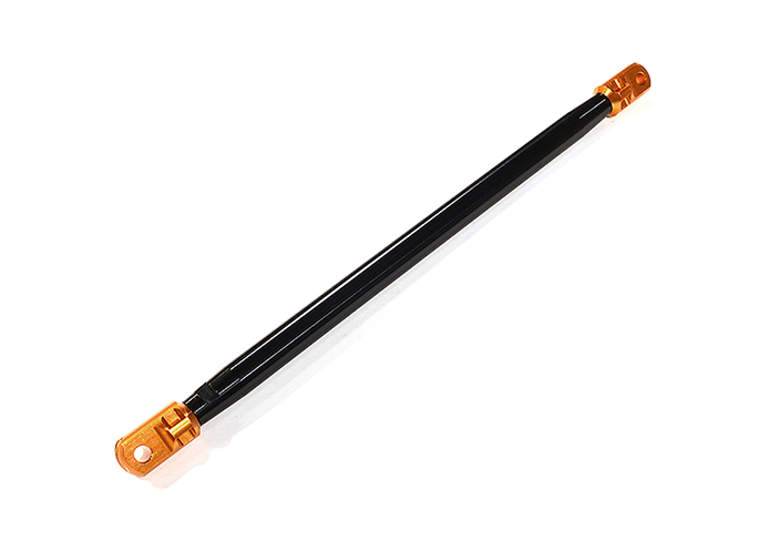 C34022ORANGE Machined Alloy Chassis Brace 202mm for 1/5 Kraton 4X4 8S ARA320551 - Image 1
