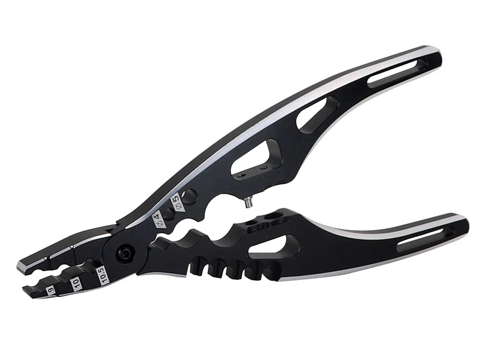 C34054SILVER Multipurpose Maintenance Pliers w/ Ball End Tool for RC Shocks - Image 1
