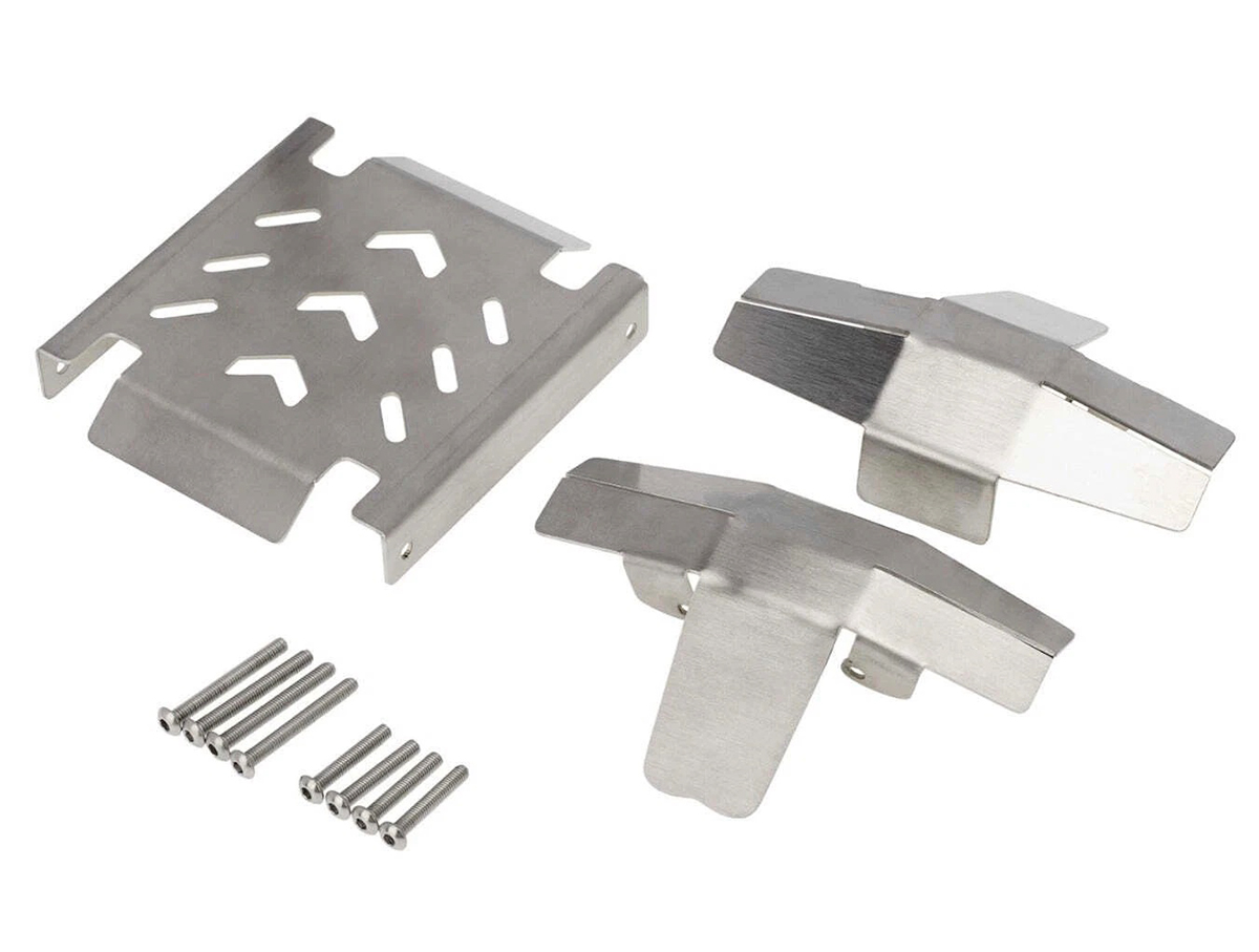 C34089 Steel Armor Protection (3) Plates Set for Losi 1/8 LMT 1.0 Monster LOS04021T1 - Image 1