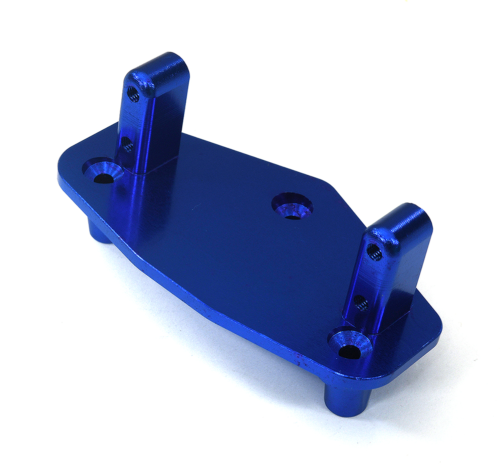 C34091BLUE Alloy Servo Mount Upgrade for Losi 1/8 LMT & LMT 2.0 4WD Monster Truck LOS241036 - Image 1