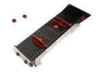 Carbon Fiber Rear Aero Wing Kit for Traxxas Bandit 2WD 2417 - Image 2