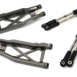 Front +17mm Wide-Suspension Kit for Traxxas Stampede 4X4 & Rustler 4X4 w/ 3655R