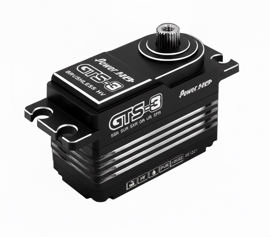 C34176 Power HD GTS-3 Brushless High Voltage Low Profile Servo 416.6 oz / 0.055 sec - Image 1
