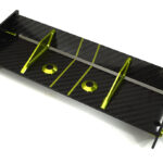 Carbon Fiber Rear Aero Wing Kit for Traxxas 1/10 E-Revo 2.0 48.5mm 5413 5446