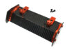 Carbon Fiber Rear Aero Wing Kit for Arrma 1/10 Vorteks 2WD 4X4 3s BLX ARA480045 - Image 2