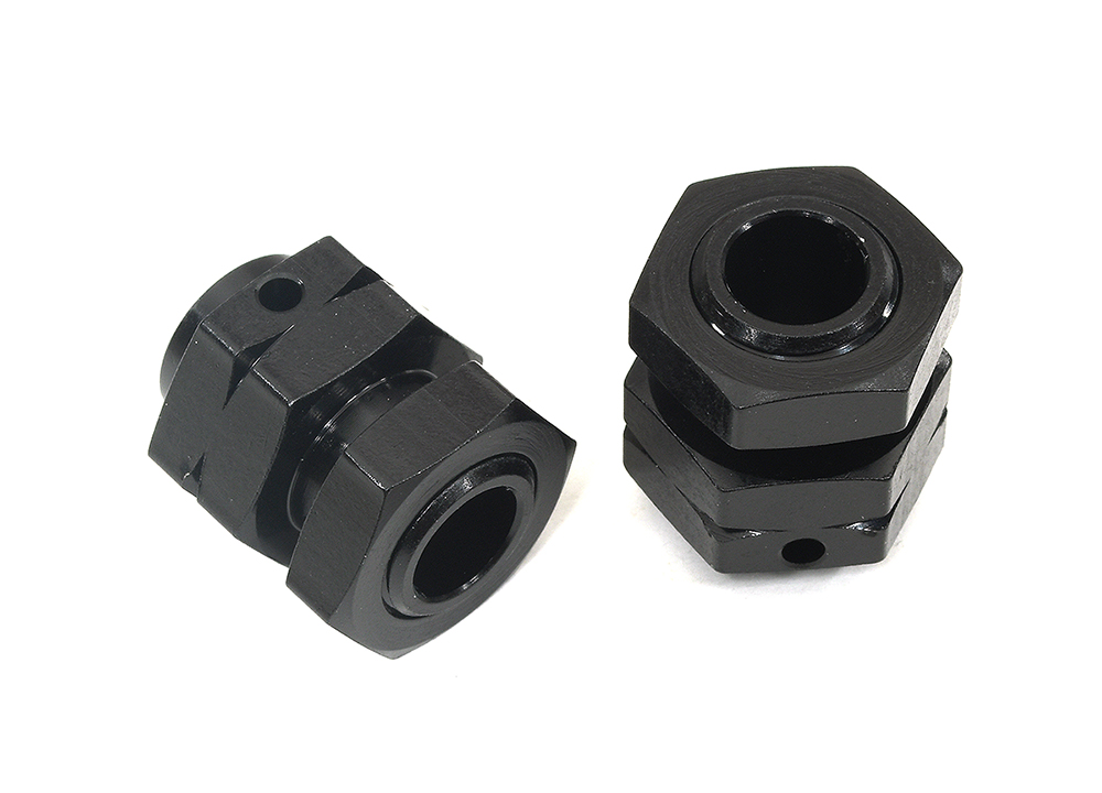 C34208BLACK Extended +5mm Wheel Hex for 1/8 Kraton 6S 4X4 Brushless Speed Truck ARA311117 - Image 1
