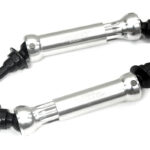 0 to +10mm Rear Universal Drive Shafts for 1/10 Stampede 4X4 & Rustler 4X4 9052