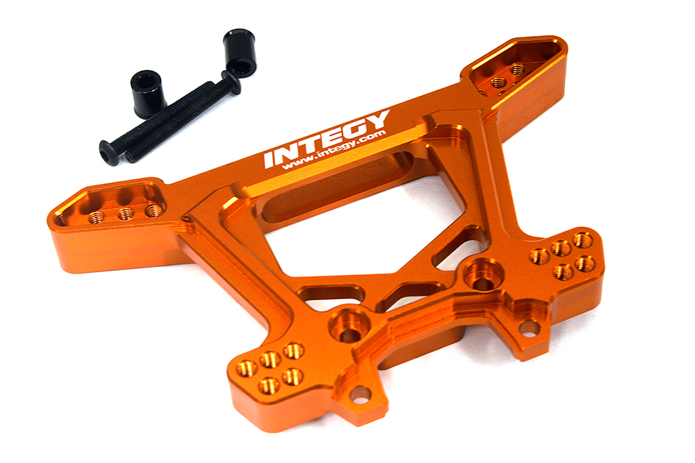 C34212ORANGE Rear Shock Tower for Traxxas 1/10 Stampede 4X4, Rustler 4X4 & Slash 4X4 9039 - Image 1
