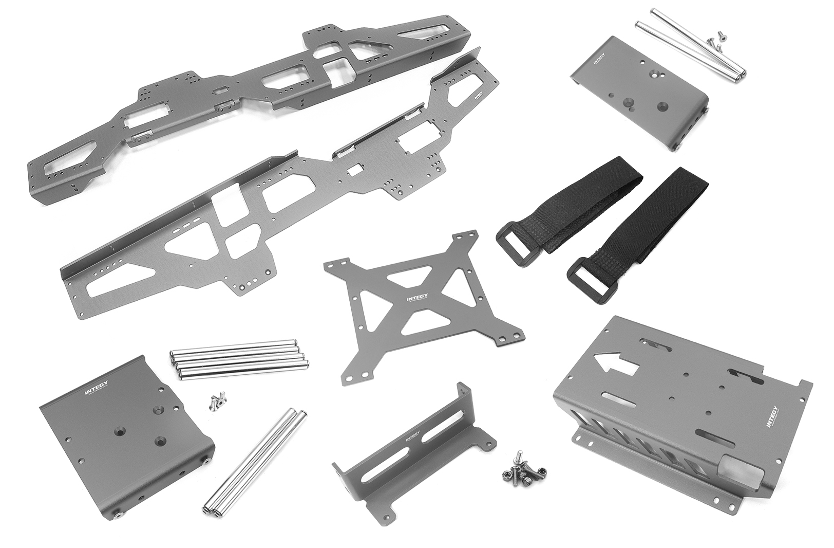 C34213GUN 6X6 Alloy Chassis Conversion Kit for Tamiya Super Clod Buster - Image 1