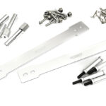 Aluminum Body Mounts w/ Body Stay Mount Plates for Tamiya Super Clod Buster