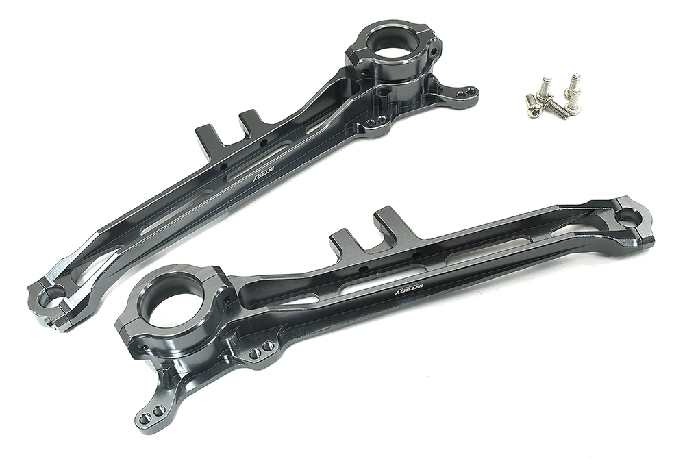 C34223GUN Alloy Machined Lower Suspension Arms for Tamiya Super Clod Buster - Image 1