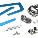 Alloy Machined Front Axle Gearbox Protection Guard for Tamiya Super Clod Buster