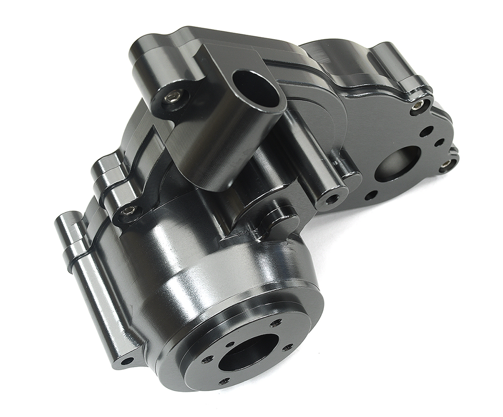 C34231GUN Alloy Machined Gearbox Housing Set for Tamiya Super Clod Buster - Image 1