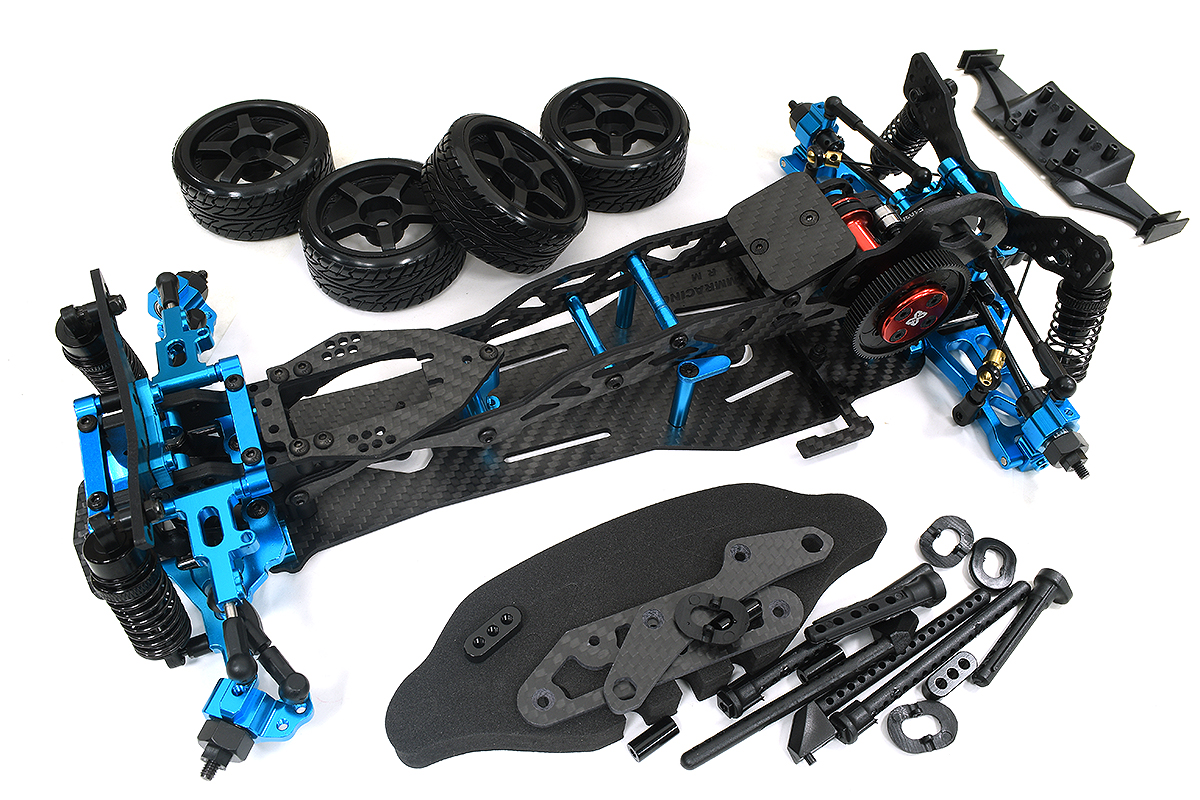 C34287 1/10 Scale RWD Drift Car w/ Carbon Fiber Chassis and High Motor Mount - Image 1