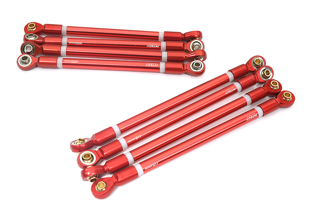 100mm & 115mm Alloy Linkages (8) for Tamiya Super Clod Buster, require C34216