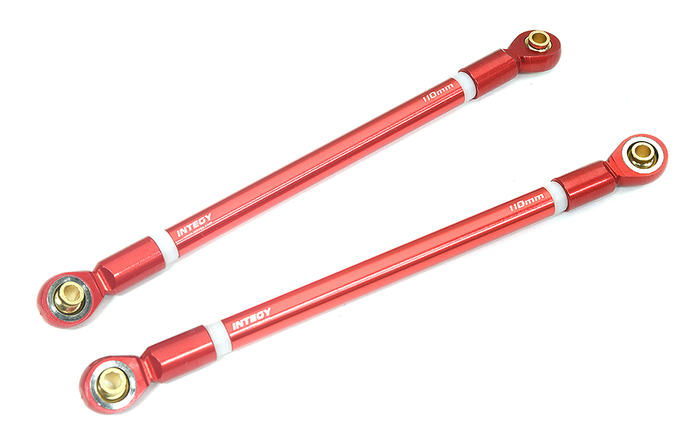 110mm Alloy Linkages (2) for Tamiya Super Clod Buster, require C34216