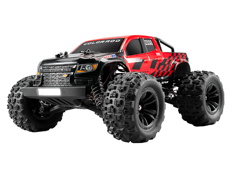 EZ11841RTRRD 1:18 CHEVROLET COLORADO RTR RED - Image 1
