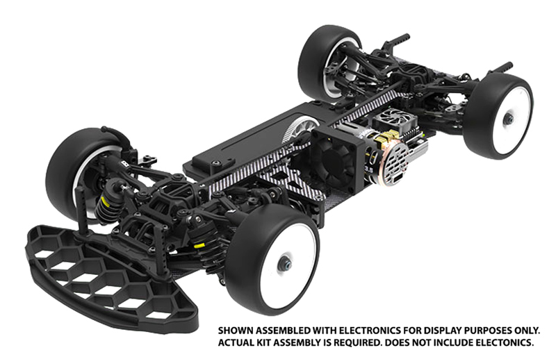 KIT-CERO-SPORT55GA 3RACING 1/10 Cero Sport 55 Touring Car Kit (Carbon) - Image 1